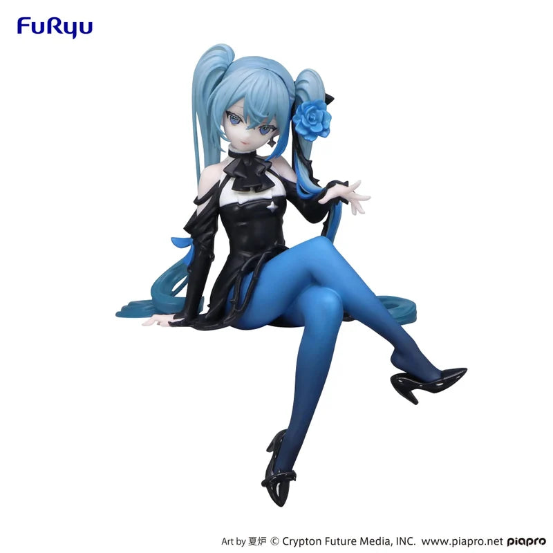 Hatsune Miku ā Flower Fairy Blue Rose Noodle Stopper Figure