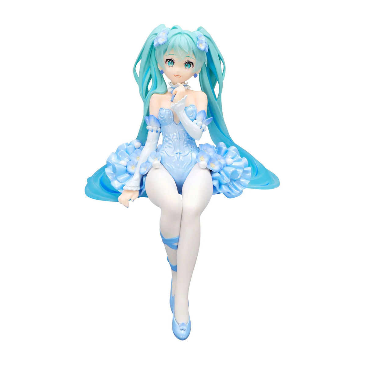 Hatsune Miku Flower Fairy Nemophila Noodle Stopper Figure