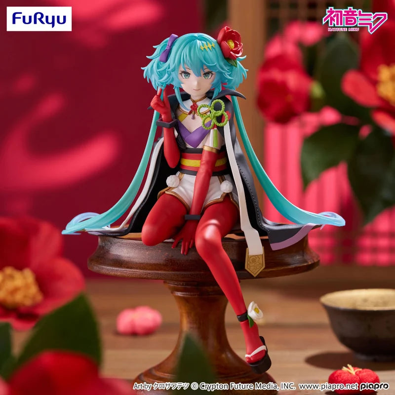 Hatsune Miku Flower Fairy Camellia Noodle Stopper Figure