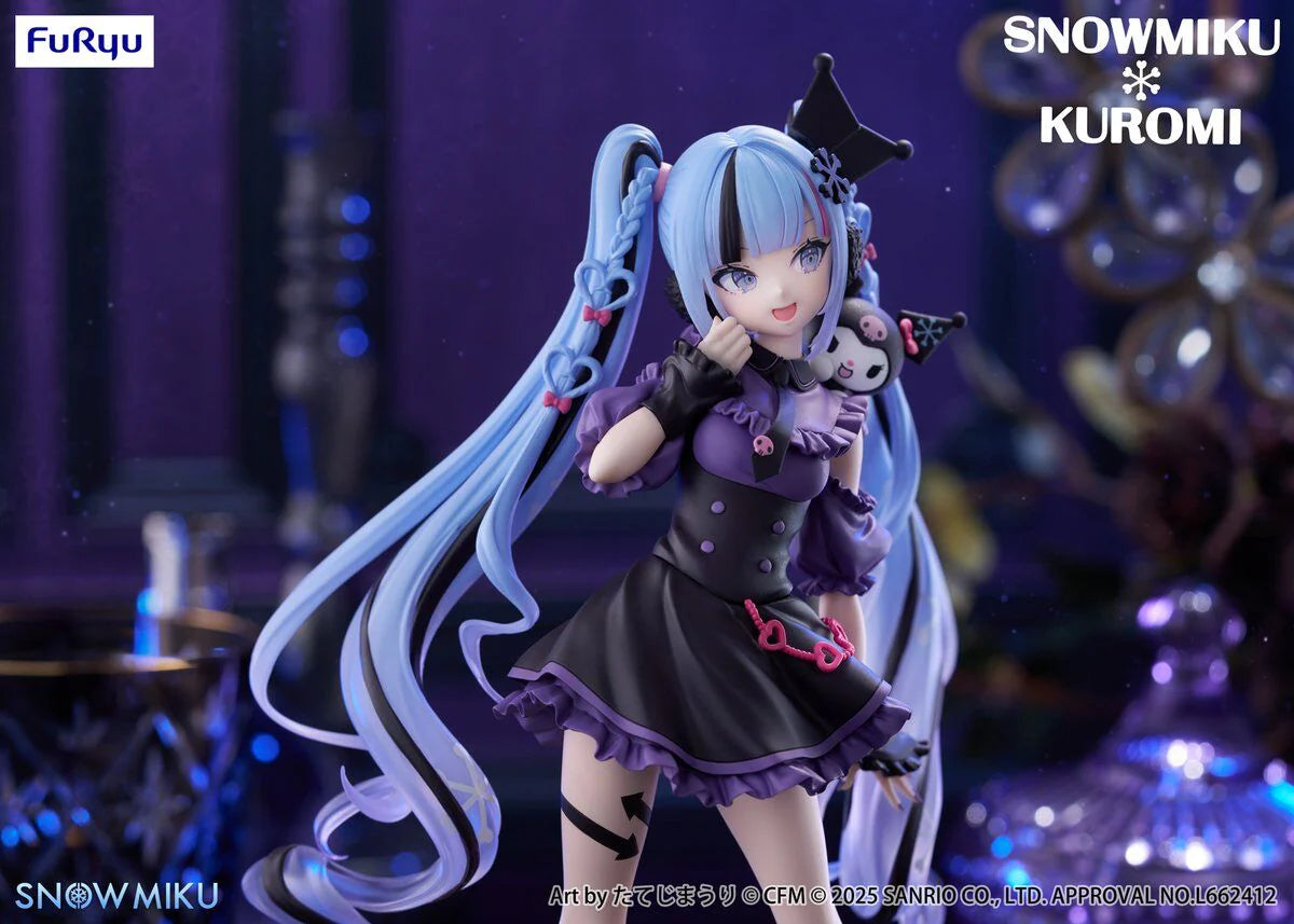 Snow Miku × Kuromi – Trio-Try-iT Figure