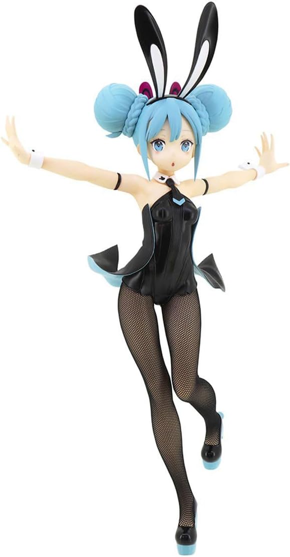 Hatsune Miku BiCute Bunnies Figure – Black Ver.