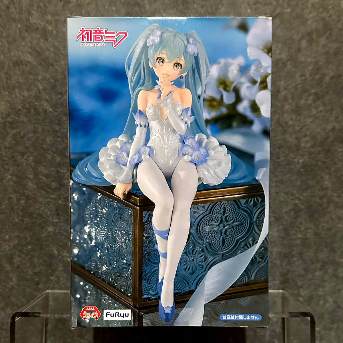 Hatsune Miku Flower Fairy Nemophila Noodle Stopper Figure