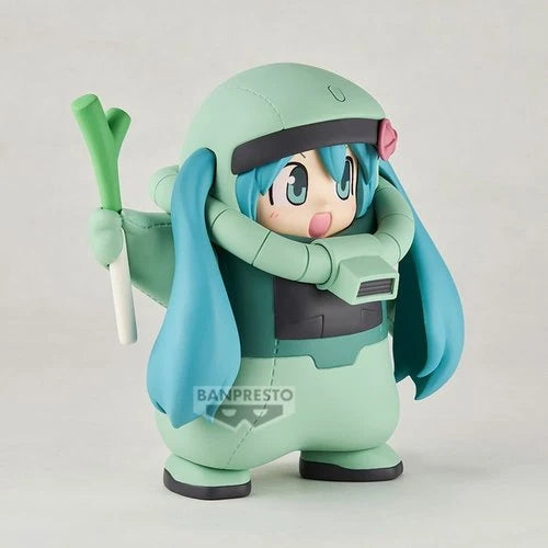 Gundam 45th Anniversary × Hatsune Miku Zaku Costume Figure