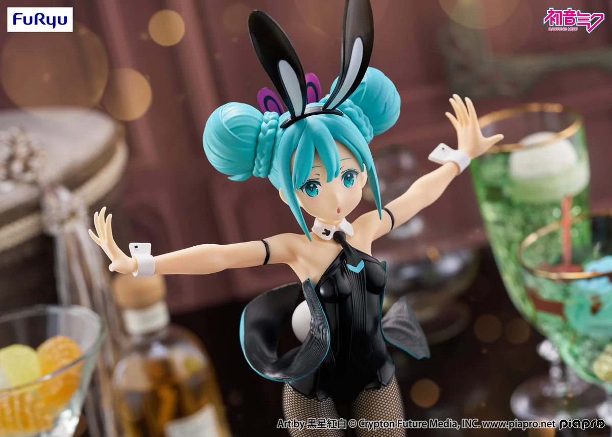 Hatsune Miku BiCute Bunnies Figure – Black Ver.