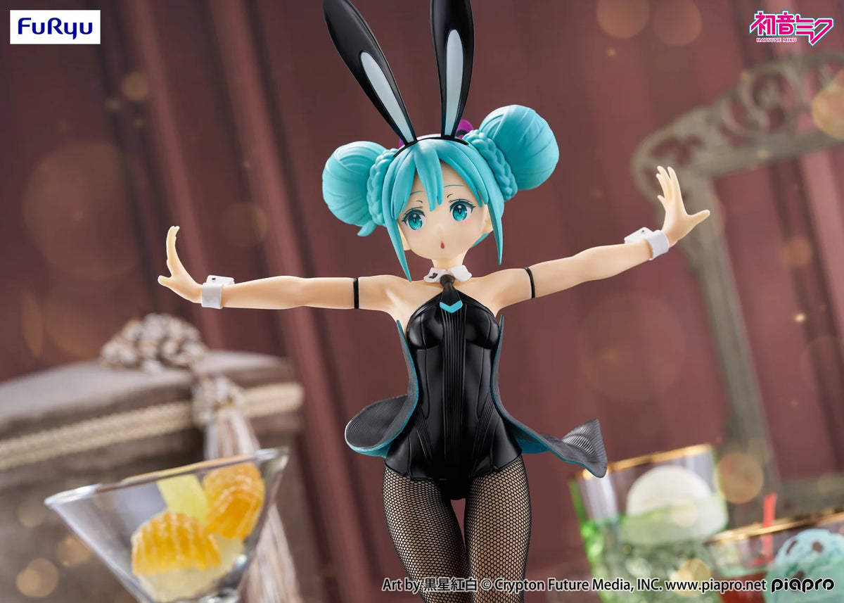 Hatsune Miku BiCute Bunnies Figure – Black Ver.