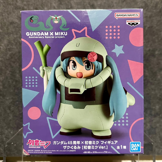 Gundam 45th Anniversary × Hatsune Miku Zaku Costume Figure