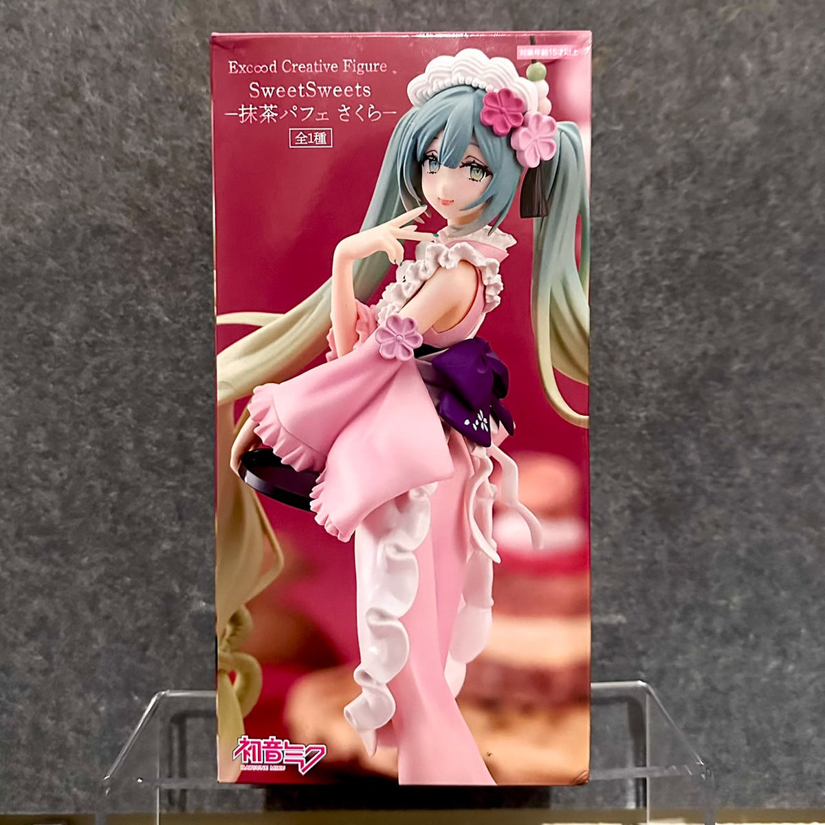 Hatsune Miku Exc∞d Creative Figure SweetSweets – Matcha Parfait Sakura