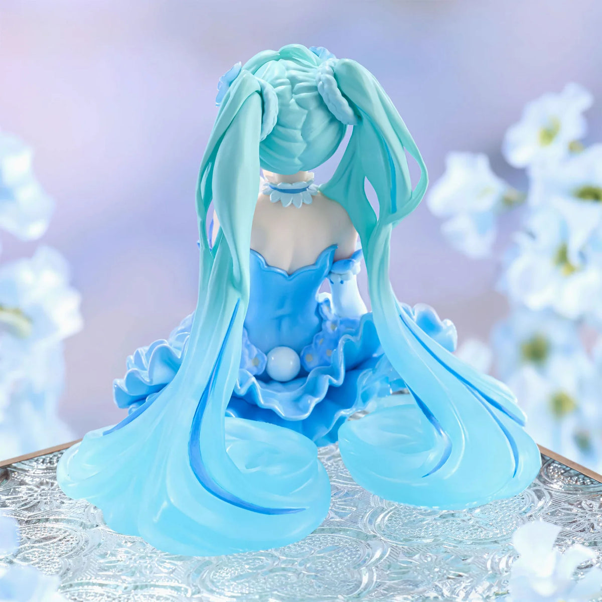 Hatsune Miku Flower Fairy Nemophila Noodle Stopper Figure