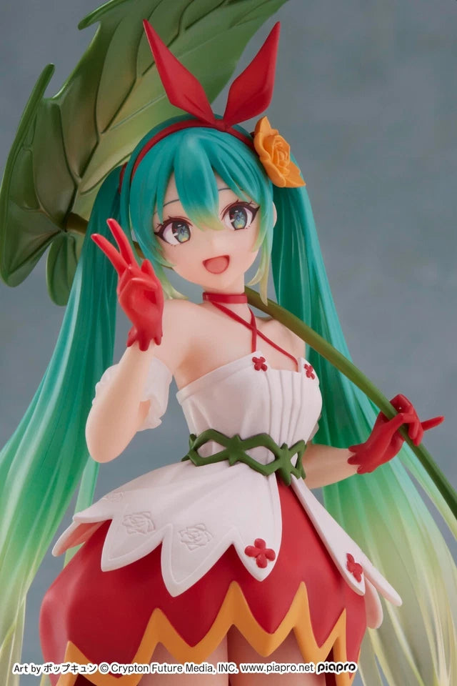 Hatsune Miku Wonderland Thumbelina Figure – Taito