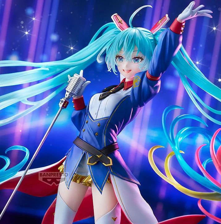 GUNDAM 45th Anniversary × Hatsune Miku BANPRESTO EVOLVE-GUNDAM Collaboration Figure